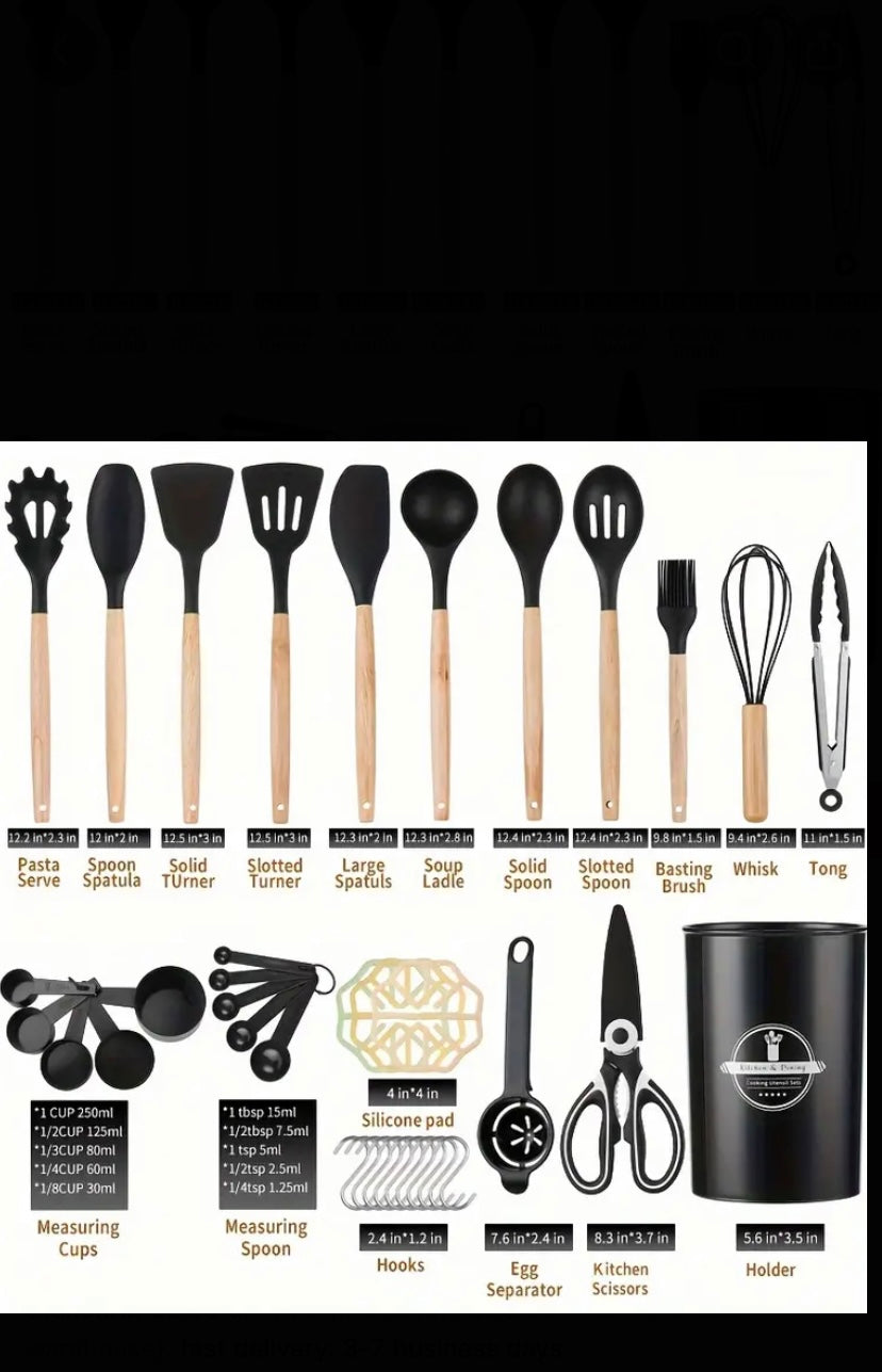 Kitchen-Duty Utensils Set (2 for 1)