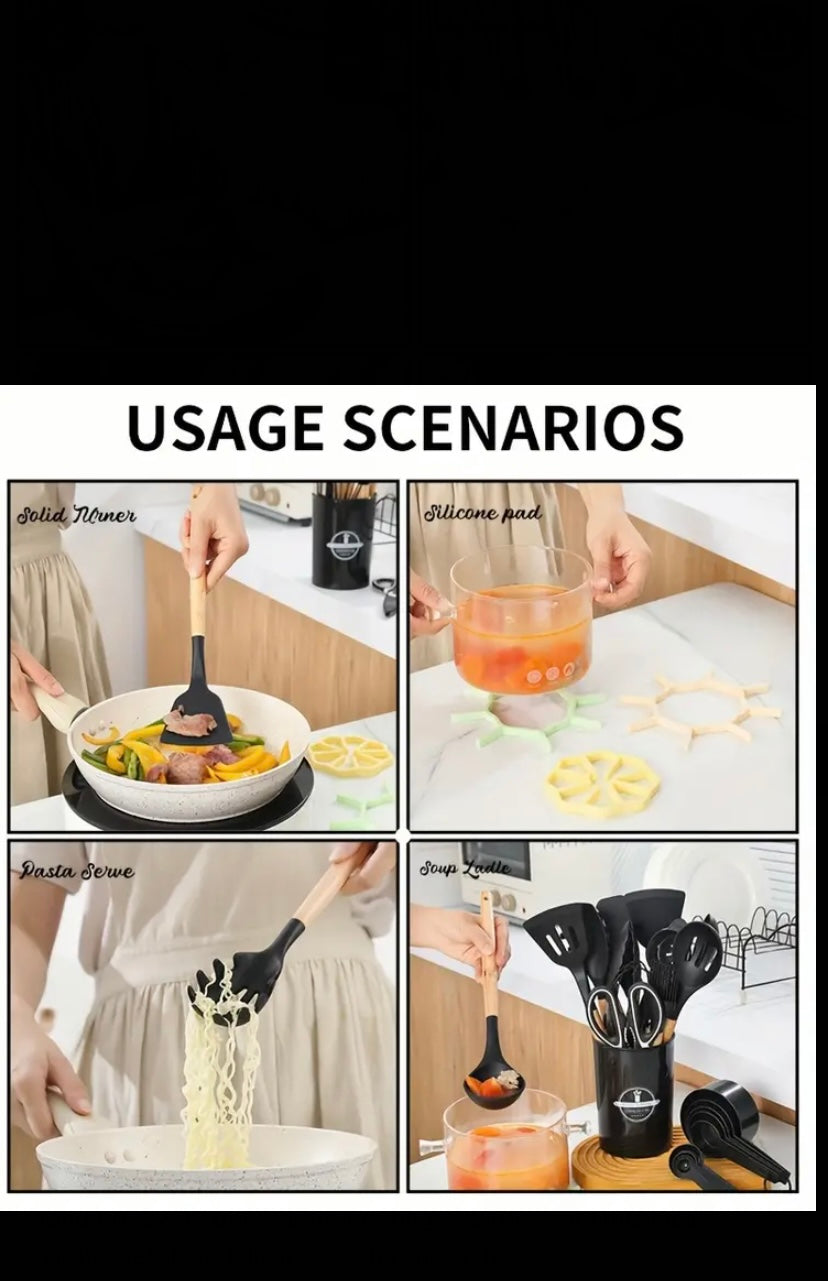 Kitchen-Duty Utensils Set (2 for 1)