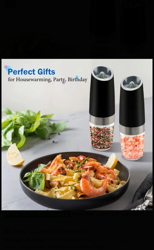 Gravity Salt n Pepper Grinder