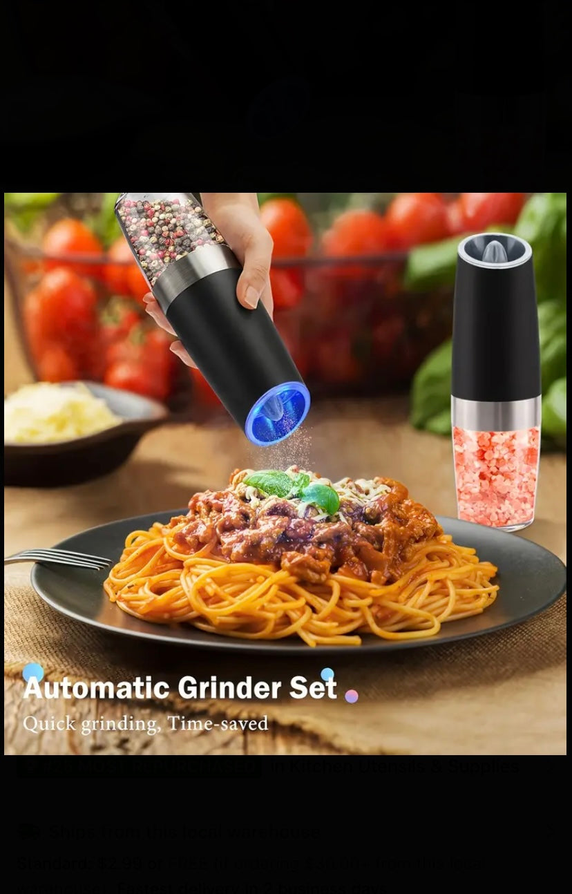 Gravity Salt n Pepper Grinder